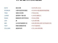 掌握Excel表格常用函数，提高数据处理效率（详解Excel表格常用函数及使用技巧）